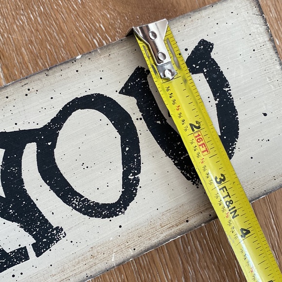 SNOWMAN SNOW wood sign CUTE ⛄️ - Picture 7 of 8